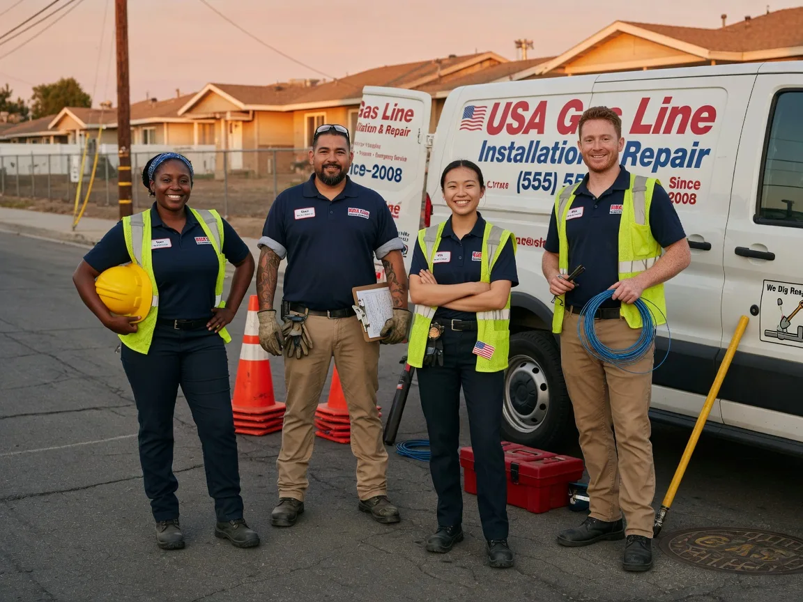 Gas Line Installation company in Vaughan, MS